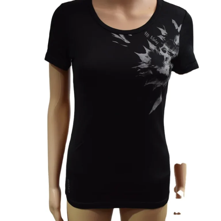 GECKO-MASTER-100-Merino-Wool-Summer-Solid-Breathable-Women-Short-Sleeve-T-shirts-Knitted-180g-Gots-Verify-Hot-Style