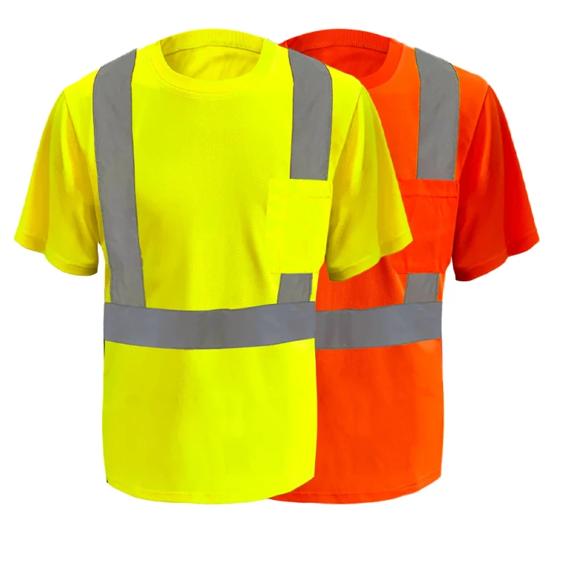 GT13-Customizable-Logo-High-Quality-Short-Sleeve-Soft-Polyester-High-Visibility-Safety-Tshirts