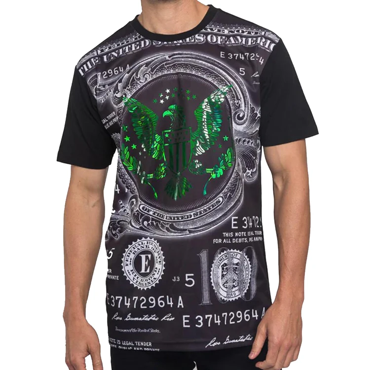 Graphic-100-Polyester-Colorful-Sublimation-Laser-Printing-T-shirts