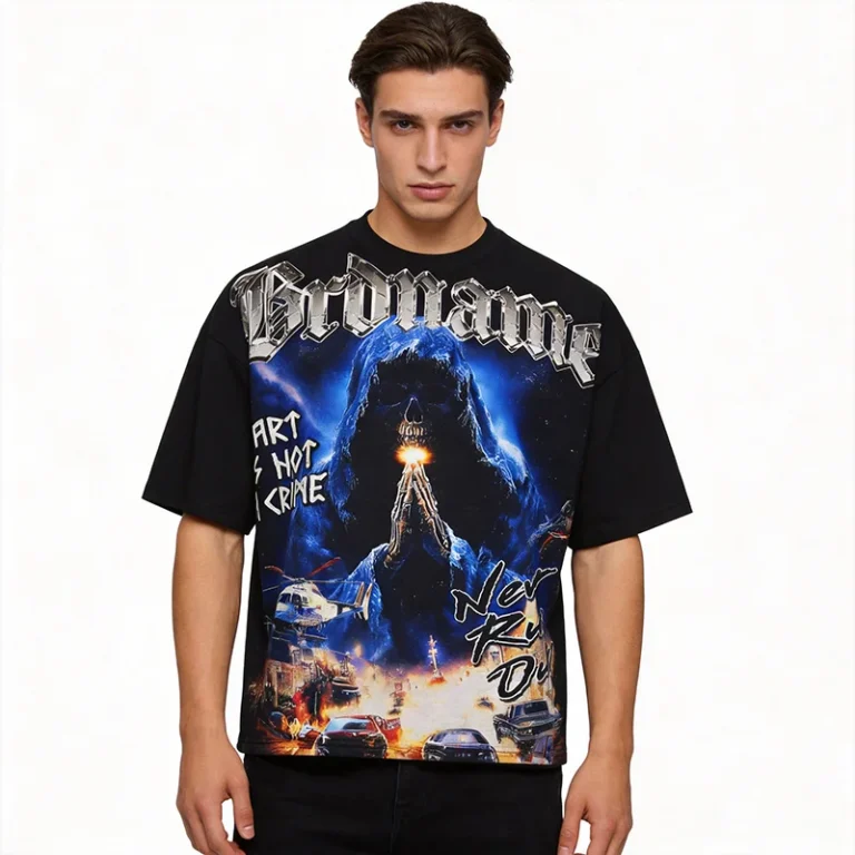 Graphic-Printed-T-Shirt-Cotton-Loose-Fit-Breathable-Comfortable-Streetwear-Summer-Wear-T-Shirt