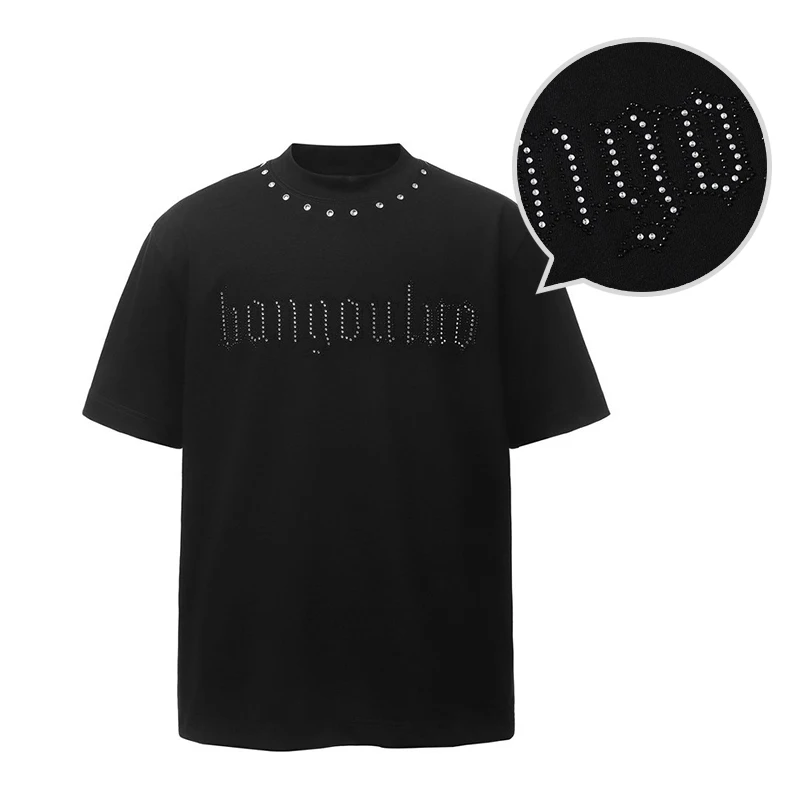 HETZ015-Professional-Customize-Rhinestones-on-Neck-Low-MOQ-240-480gsm-100-Cotton-T-Shirt-Oversize-Boxy-Fit-Available-Choose