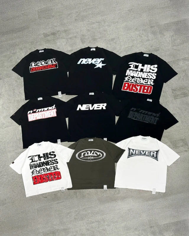 Heavy-Weight-Round-Crewneck-Boxy-Fit-Streetwear-Oversized-Drop-Shoulder-Cotton-Baggy-Mens-T-shirt-Graphic-Tshirt