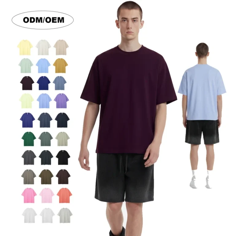 Heavyweight-100-Cotton-Mens-T-shirt-Oversized-Drop-Shoulder-Custom-Logo-Design-Boxy-Blank-Streetwear-T-shirt-for-Men