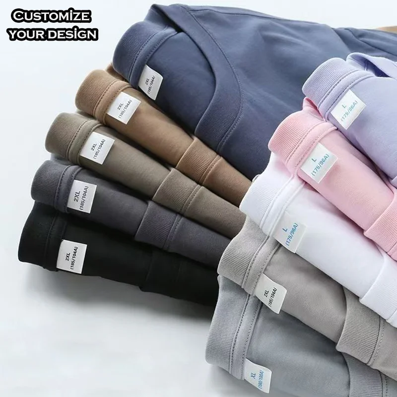 Heavyweight-100-Cotton-Puff-Printed-T-Shirt-for-Men-Custom-Logo-Design-Short-Sleeve-Luxury-O-Neck-Mens-Tshirt-Solid-Pattern