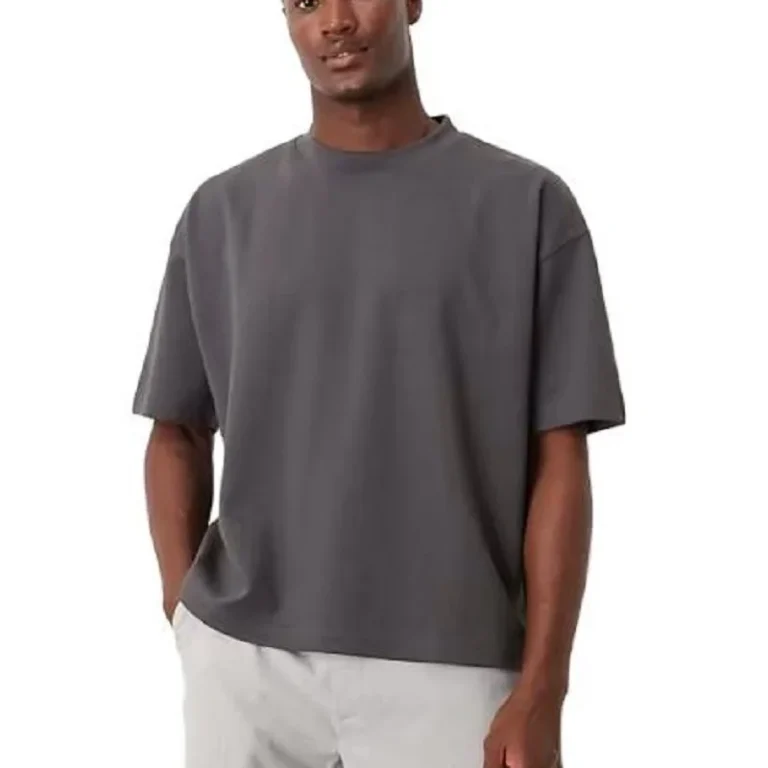 Heavyweight-Black-Blank-Custom-Logo-Men-Short-Sleeve-Tee-Summer-Oversized-Tshirt-100-Cotton-Boxy-Fit-T-Shirt