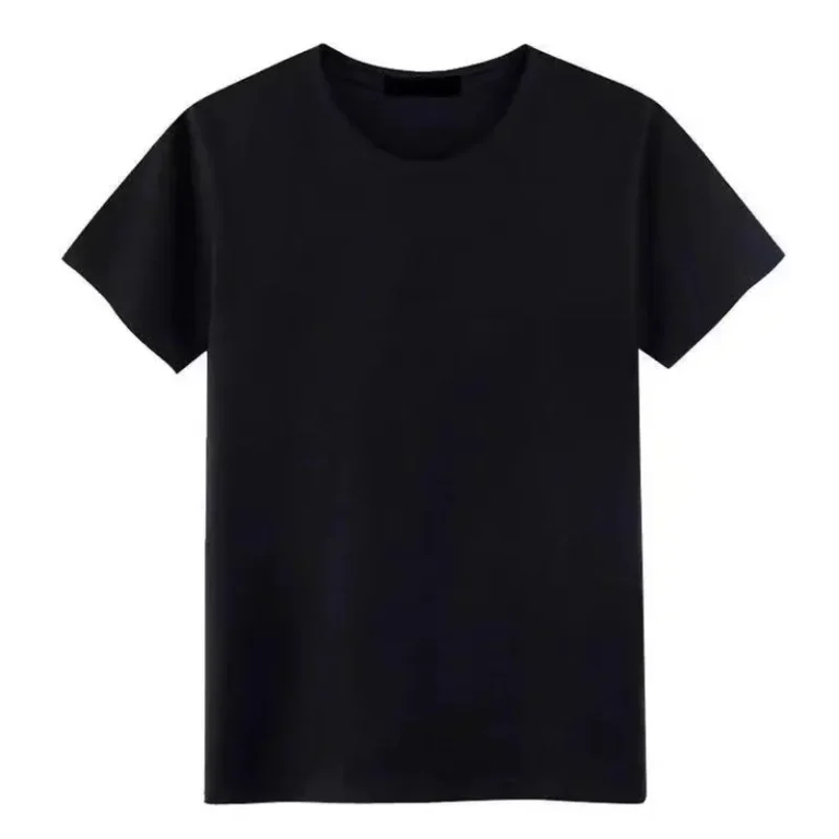 High-End-Short-Sleeved-T-Shirt-Summer-Thin-Design-Trendy-Brand-Round-Neck-Half-Sleeved-Mens-T-Shirt