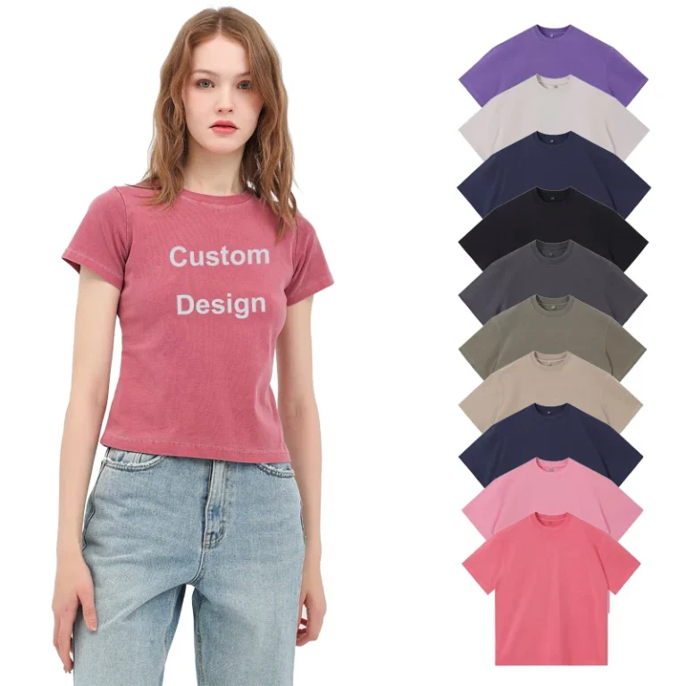 High-End-Summer-Rendered-Hot-Girl-T-Shirt-for-Women-Classic-Style-Slim-Fit-Short-Breathable-Knitted-Womens-T-Shirt