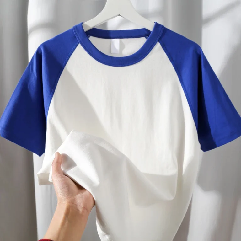 High-Quality-100-Cotton-180gsm-Raglan-Sleeve-T-Shirt-Oversized-and-Custom-Logo-Manufactured-in-China-for-Men