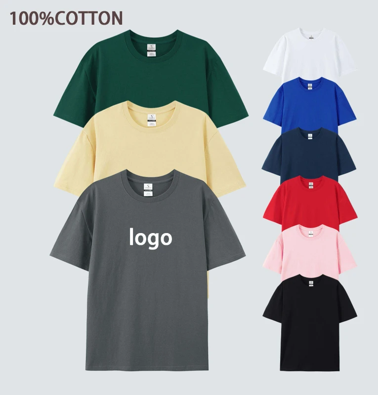 High-Quality-100-Cotton-220g-Graphic-Tshirts-Plus-Size-Plain-Custom-Printing-Oversized-Blank-Custom-T-Shirt