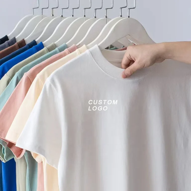 High-Quality-100-Cotton-230gsm-Heavyweight-Men-Tshirt-Custom-logo-Heavy-Oversize-T-shirt-Blank-Custom-t-Shirt