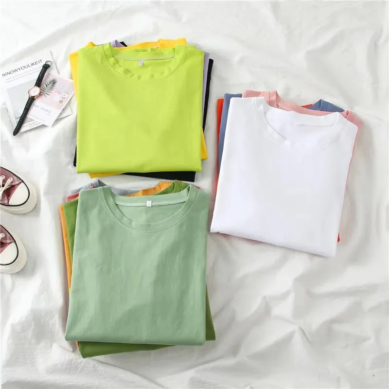 High-Quality-100-Cotton-Over-Sized-Womens-T-Shirt-Custom-Print-Graphic-Logo-Casual-Loose-Fit-Long-Daily-Tops
