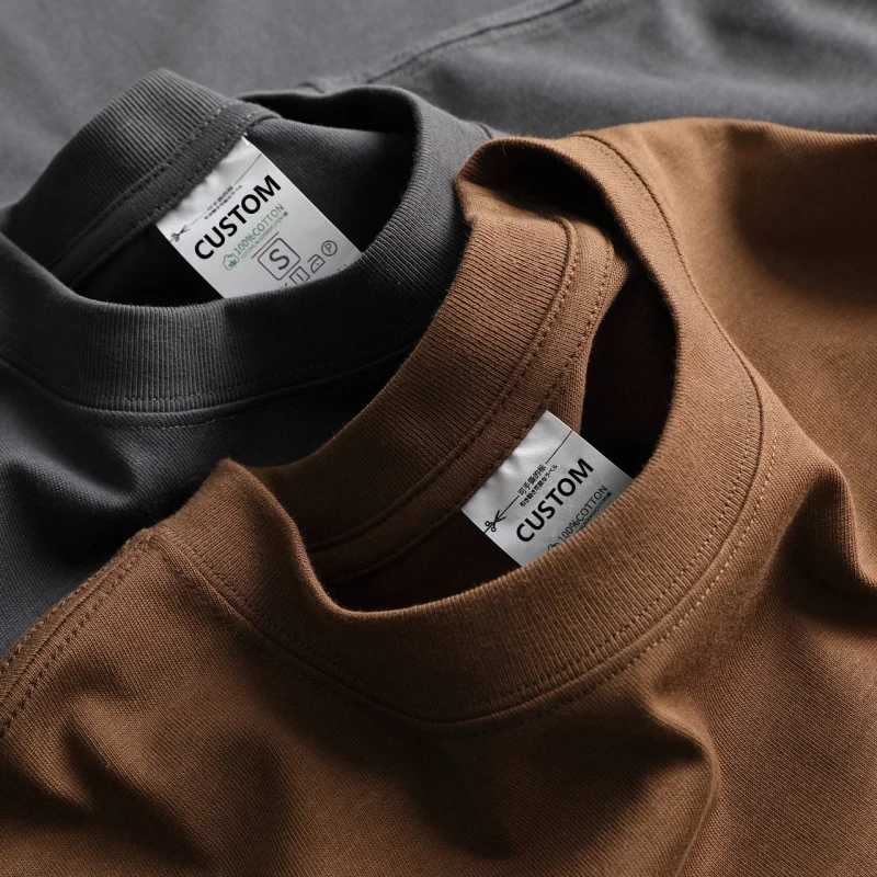High-Quality-100-Cotton-Oversized-Heavy-Tshirt-Custom-Printing-Heavyweight-T-Shirt-Plain-Blank-Mens-T-shirt-for-Unisex