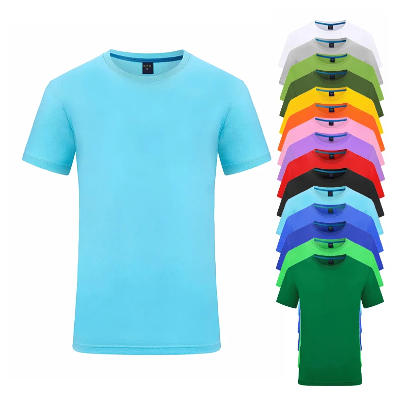 High-Quality-100-Cotton-Plain-Tshirt-Women-Custom-Men-Tshirts-in-Blank-T-Shirt