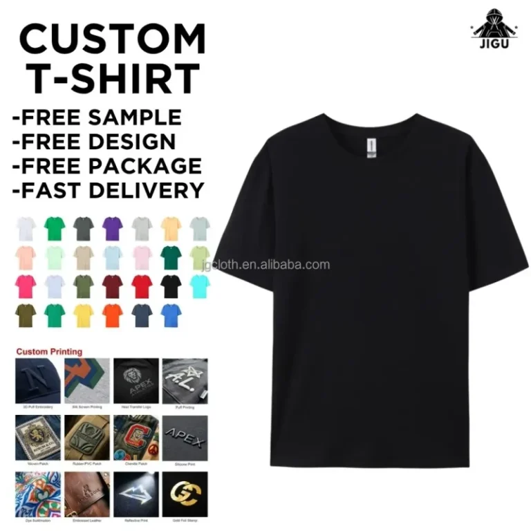 High-Quality-100-Cotton-Plus-Size-Mens-T-Shirts-Plain-Custom-Silk-Screen-Printing-Oversized-White-Blank-T-Shirts