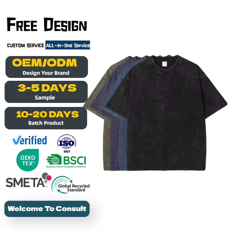 High-Quality-100-Organic-Cotton-Acid-Wash-250Gsm-Heavyweight-Vintage-Men-T-Shirt-Custom-Blank-Vintage-T-Shirt