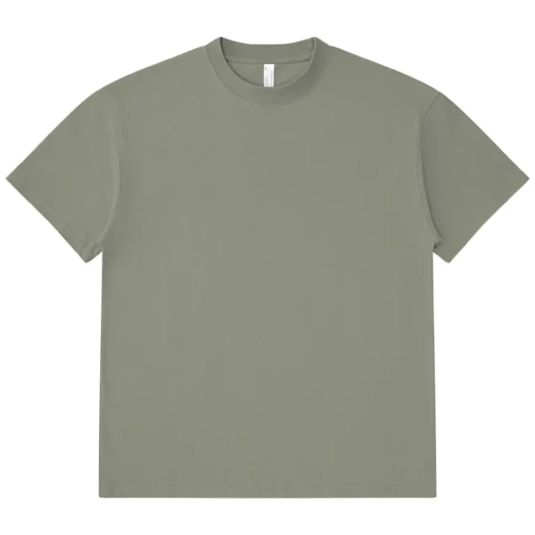 High-Quality-100-Organic-Cotton-Mens-T-Shirts-Custom-Design-Blank-230-Grams-Plain-Tshirt-Knitted-Fabric
