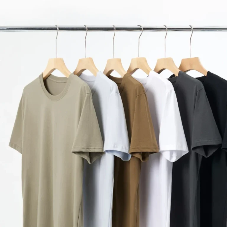 High-Quality-190-GSM-Customized-Designer-Blank-100-Organic-Cotton-Plain-Tshirt-Mens-Tshirts-Mens-T-shirts