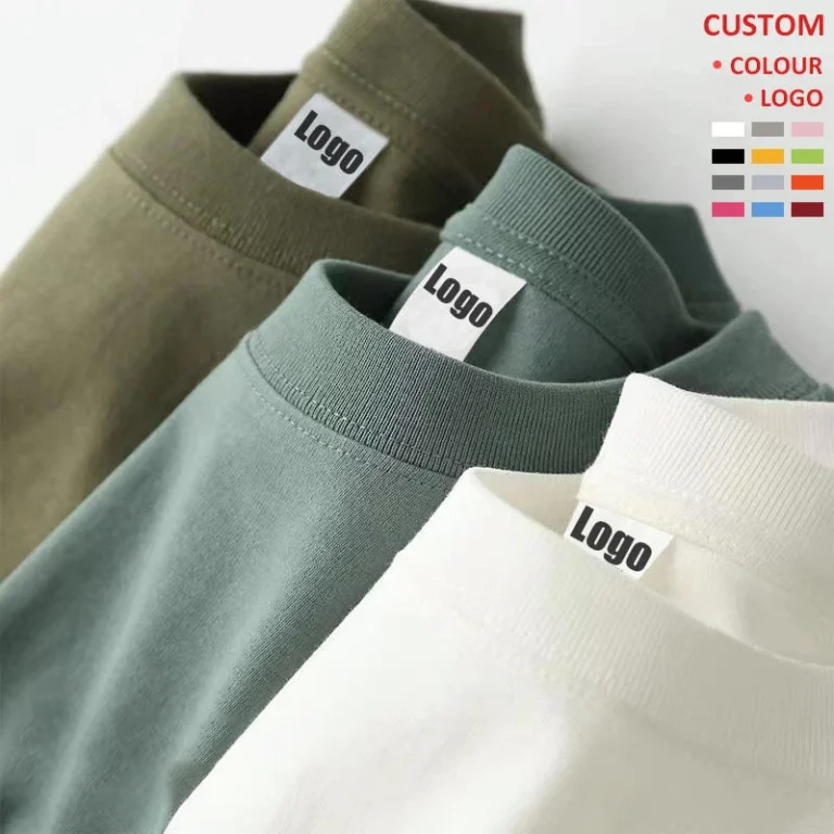High-Quality-230gsm-Plain-Unisex-T-shirt-White-Printed-T-Shirt-100-Cotton-Custom-T-Shirt-For-Men