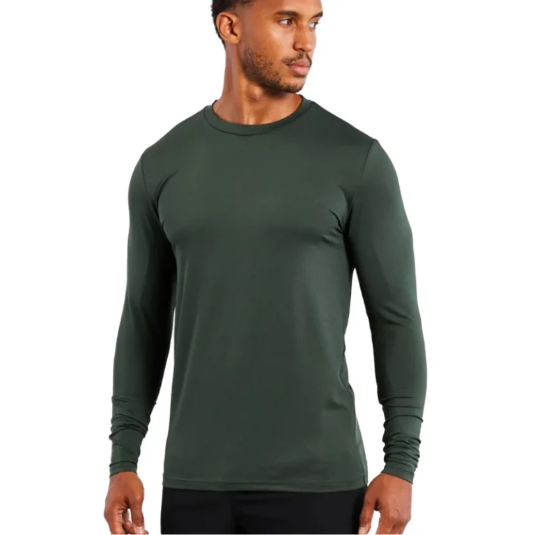 High-Quality-Blank-Breathable-Nylon-Spandex-Sports-Compression-T-Shirt-Men-Lightweight-Plus-Size-Regular-Fit-Quick-Dry
