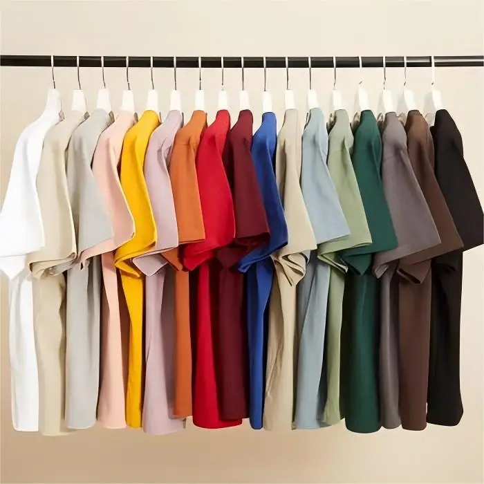 High-Quality-Blank-Tee-Plain-Tshirt-Oversized-Soft-T-Shirt-Many-Colors-Embroidery-Print-T-shirts