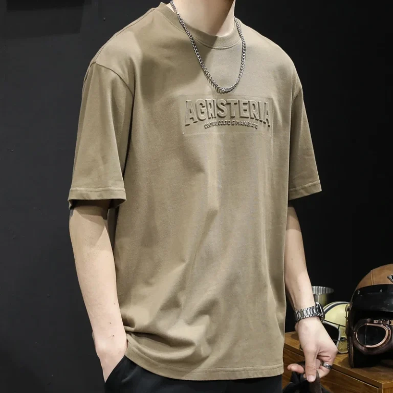 High-Quality-Brand-Custom-Printing-Graphic-Drop-Shoulder-Oversized-100-Cotton-Formal-Mens-T-shirts