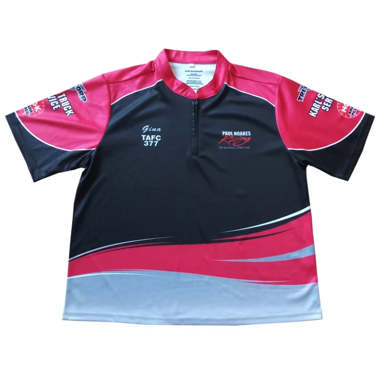 High-Quality-Breathable-Polyester-Sublimated-Racing-Polo-T-Shirts