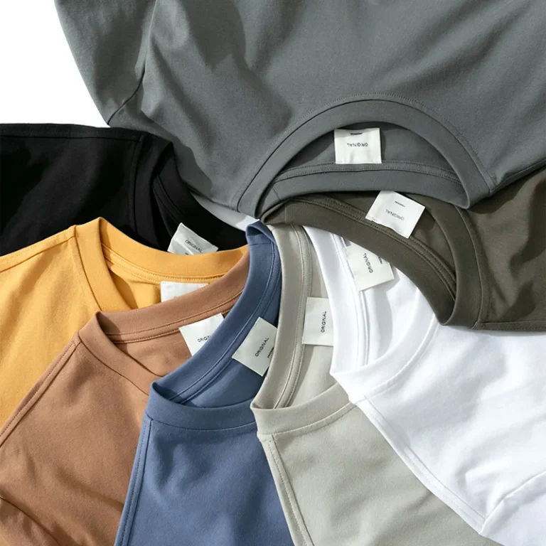 High-Quality-Cool-Youth-240-Grams-Custom-T-Shirts-100-Cotton-Blank-Plain-Mens-T-shirts-T-Shirt