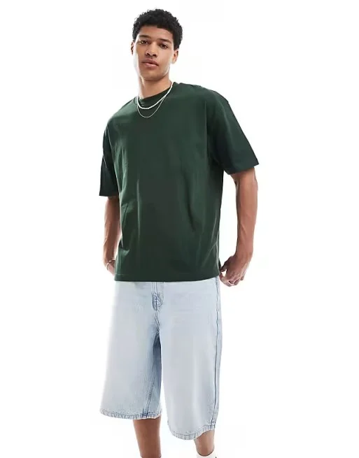 High-Quality-Cotton-Custom-Crew-Neck-T-Shirts-for-Printing-Sublimation-Heavyweight-Oversized-T-Shirt