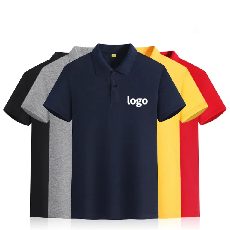 High-Quality-Cotton-Custom-Logo-Golf-Polos-T-Shirt-Oversize-Pullover-Short-Sleeve-Solid-Color-Blank-Knit-Polo-Shirts-for-Men