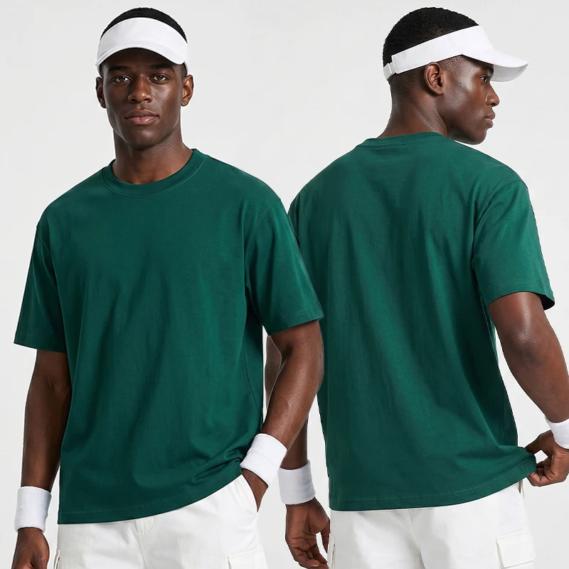 High-Quality-Cotton-Mens-T-shirts-From-the-Factory-Can-Be-Customized-with-Multi-color-Logos-Regular-Fit-Summer-Blank-T-shirts