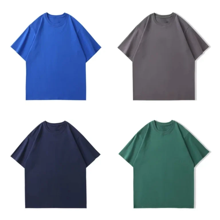 High-Quality-Cotton-Plain-Colors-Customize-Logo-Casual-Soft-Fit-Tee-Shirt-Plus-Size-Breathable-Mens-Shirts