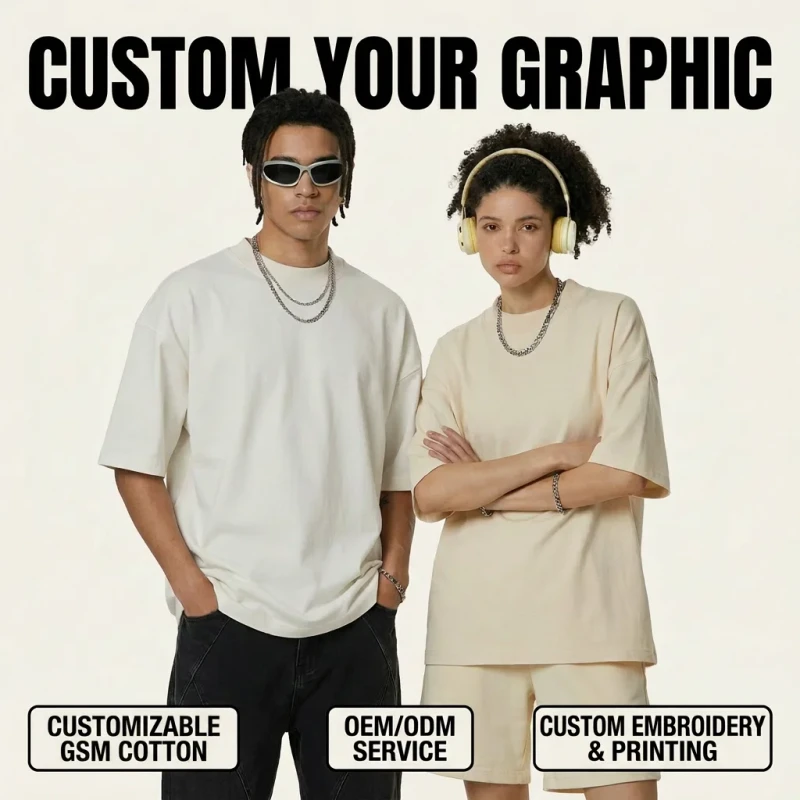 High-Quality-Custom-Logo-Mens-Pure-Cotton-Solid-Heavyweight-350G-Short-Sleeve-Loose-Fit-Breathable-Blank-T-shirt-20
