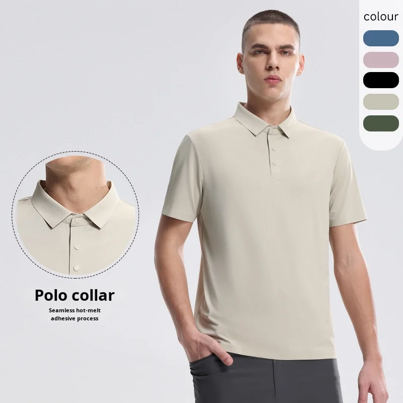 High-Quality-Custom-logo-Sublimation-Seamless-Mens-Polo-Shirts-Solid-Color-Quick-Dry-Short-Sleeve-Tshirt-for-Men