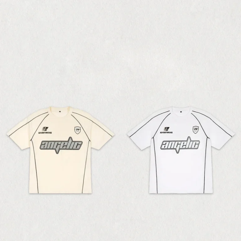 High-Quality-Customized-Loose-Fitting-Jersey-180g-Oversized-T-Shirt-with-Contrasting-Line-Print-Comfortable-Shoulder-Design