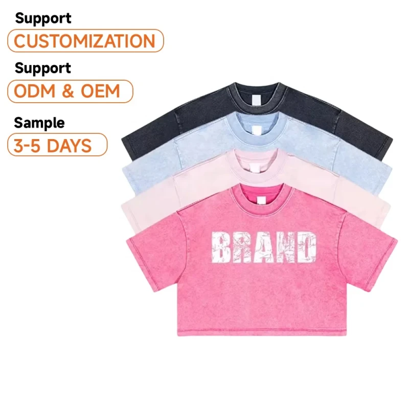 High-Quality-Customized-Summer-O-Neck-T-Shirts-Breathable-Vintage-Slim-Fit-Short-Length-100-Cotton-Knitted-Fabric-Compressed