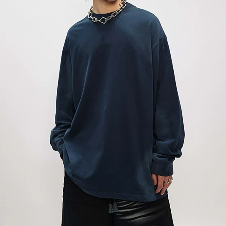 High-Quality-Drop-Shoulder-Long-Sleeve-Tshirt-Custom-100-Cotton-Long-Sleeve-T-Shirts-Men-Plain-Long-Sleeve-T-Shirt