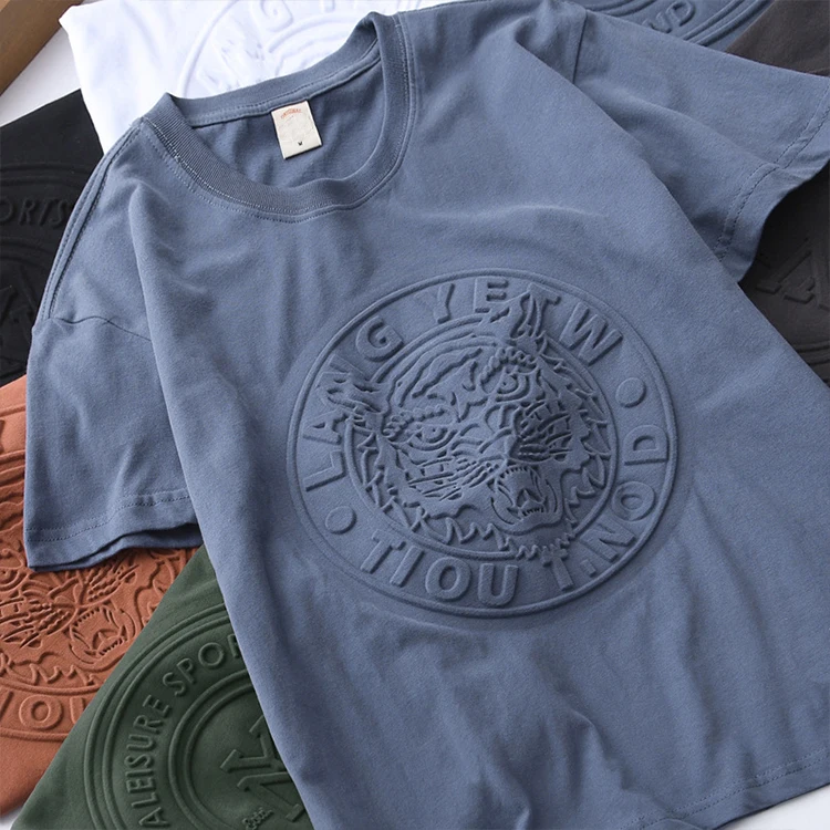 High-Quality-Factory-Price-Embossed-Logo-T-Shirt-100-Cotton-Custom-Men-Tshirt