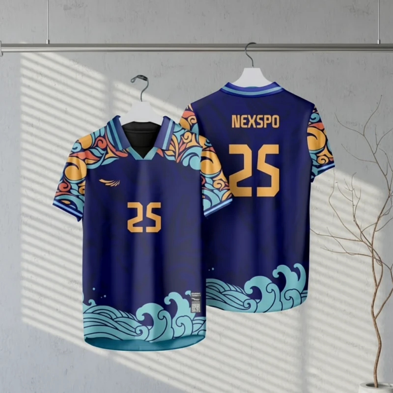 High-Quality-Fully-Custom-Sublimation-180-Gram-Knitted-Fabric-for-Polo-T-shirt-Solid-Pattern-Print-for-Kids-Boys