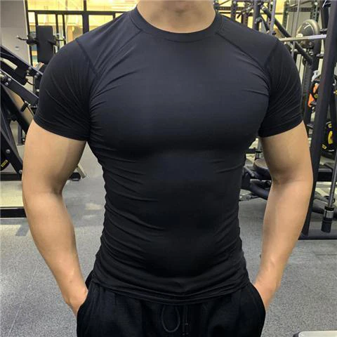 High-Quality-Gym-Running-Quick-Dry-Men-Athletic-Compressed-T-Shirt-Fitness-Sport-Tshirt-for-Men