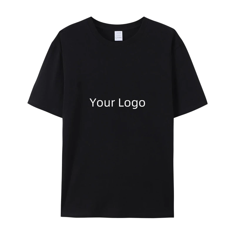 High-Quality-Heavy-Weight-Printing-T-hsirt-Cotton-T-Shirt-for-Summer