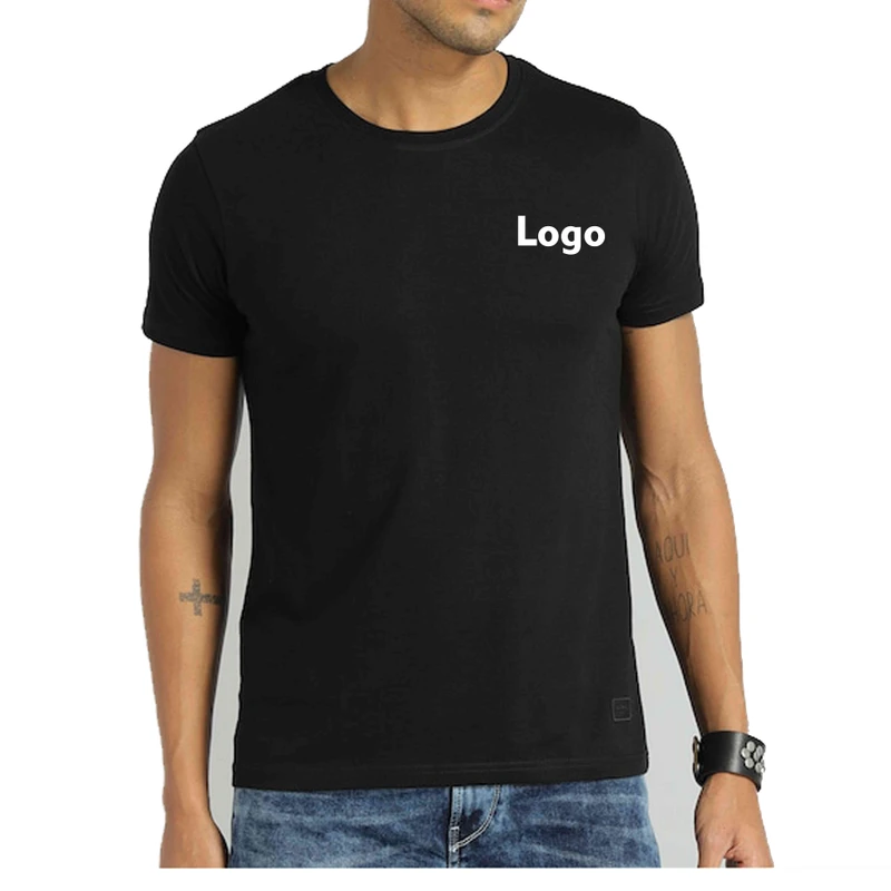 High-Quality-Heavyweight-Cotton-Polyester-T-Shirt-Printed-Embroidered-Plain-Tee-Plus-Size-Mens-Custom-t-Shirt