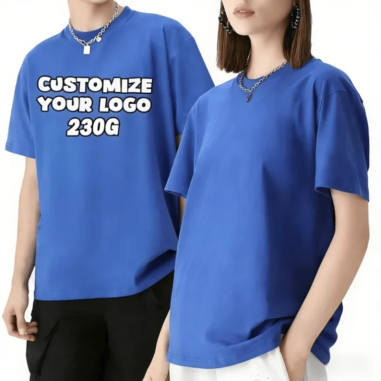 High-Quality-Heavyweight-Mens-T-shirts-Brands-Business-Casual-Combed-Cotton-Printing-Custom-t-Shirts-Your-Own-Brand