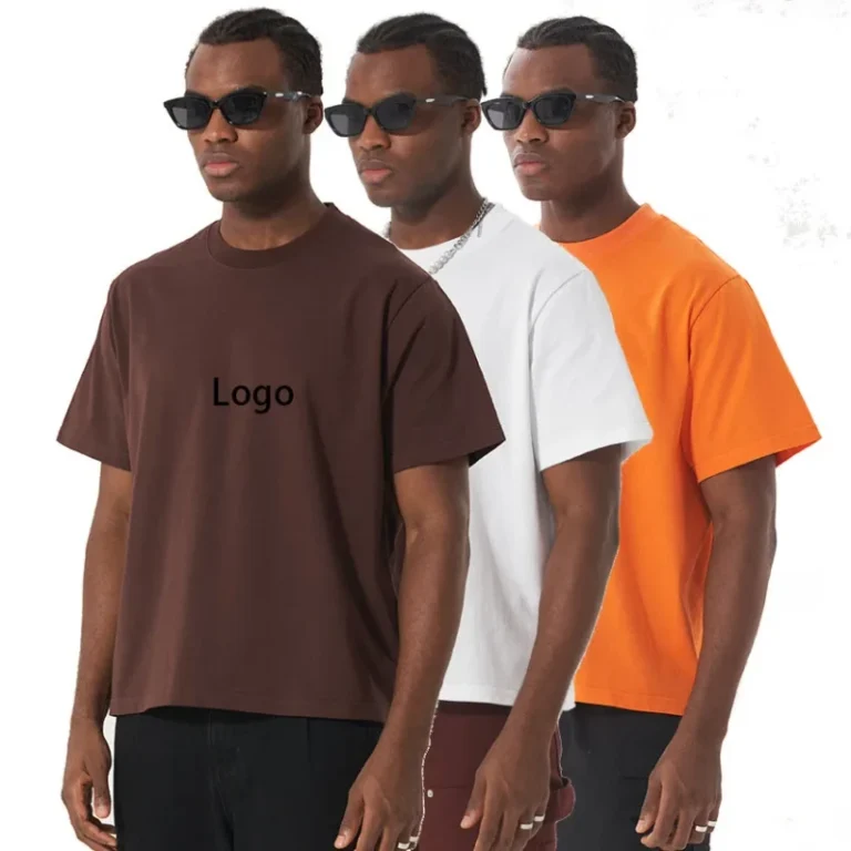 High-Quality-Heavyweight-Oversized-Tshirt-Unisex-Cotton-Blank-Tee-Personalized-Custom-logo-t-Shirt-1