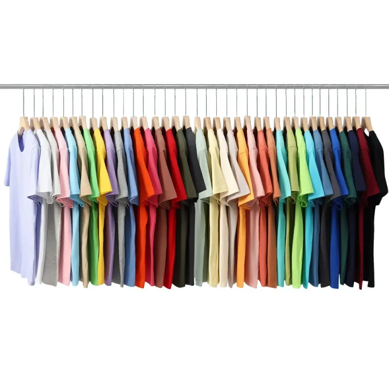 High-Quality-Heavyweight-T-shirt-Oversized-Blank-T-Shirts-Custom-Screen-Printed-Embroidery-100-Cotton-Mens-Tshirt