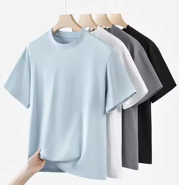 High-Quality-Luxury-Cotton-T-Shirt-Custom-Blank-Regular-Fit-Knitted-Premium-T-Shirt