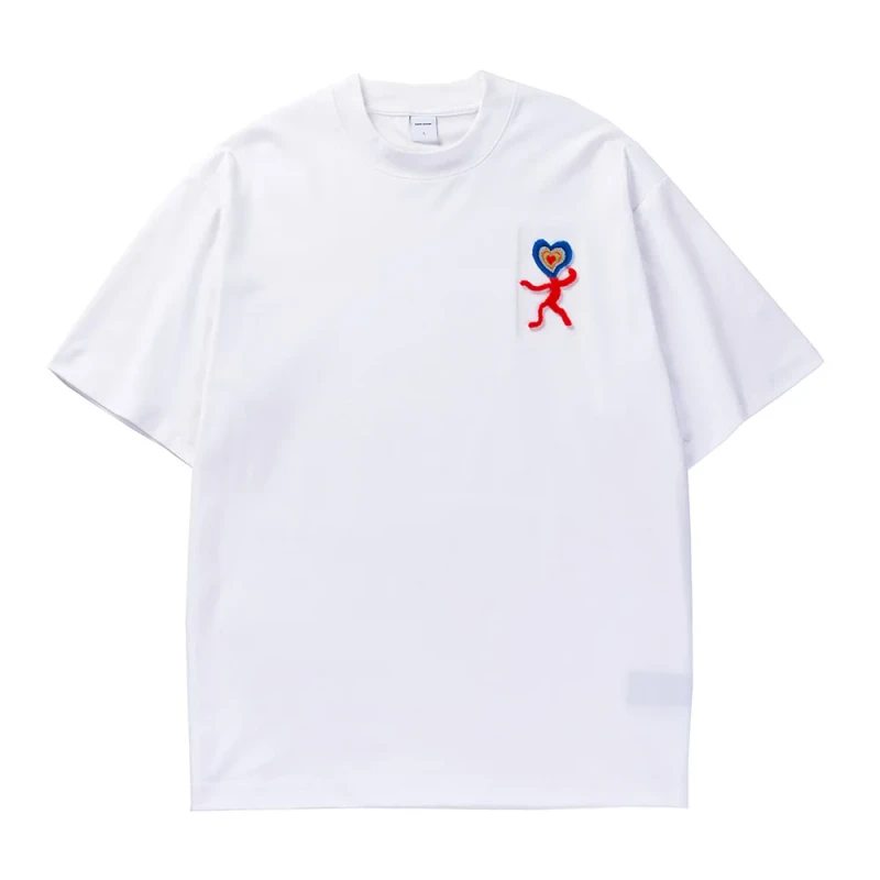 High-Quality-MenS-T-Shirt-WomenS-Short-Sleeved-Heavyweight-Street-Wear-Casual-Custom-T-Shirt