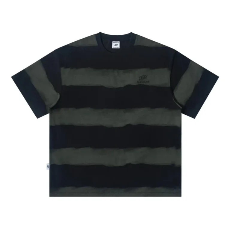 High-Quality-Mens-Tie-Dye-Striped-Short-Sleeved-T-Shirt-100-Cotton-Hip-hop-Summer-Fashion-Crew-Regular-Fit-Breathable