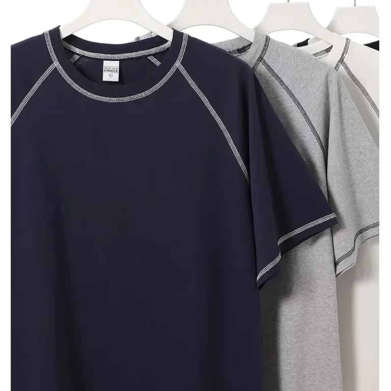 High-Quality-Organic-100-Cotton-Custom-T-Shirt-Blank-240gsm-Heavy-Weight-Oversized-Tshirt-DTG-Printing-Mens-T-Shirts