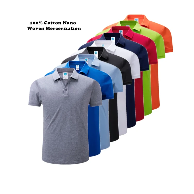 High-Quality-Polo-Tshirts-100-Cotton-Unisex-Polo-Shirt