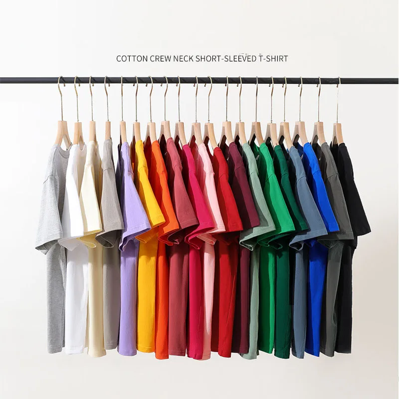 High-Quality-Private-Logo-Comfortable-Breathable-Tennis-Sport-210-GSM-100-Cotton-Crewneck-Mens-T-Shirts